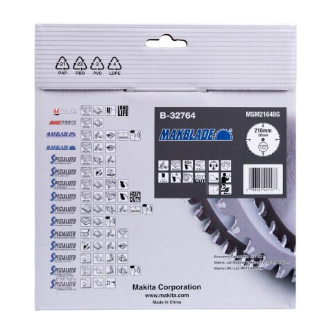 Makita B-32764 MAKBLADE Sägeb. 216x30x48Z