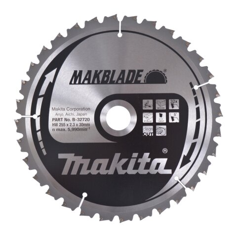 Makita B-32720 MAKBLADE Sägeb. 255x30x32Z EN