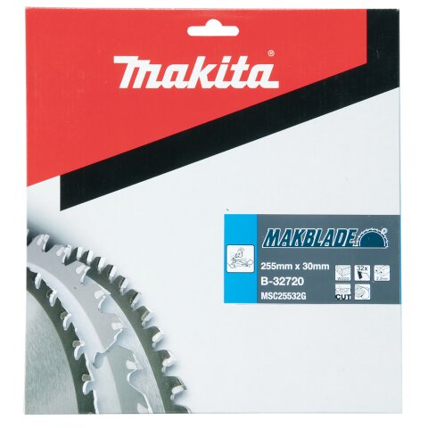 Makita B-32720 MAKBLADE Sägeb. 255x30x32Z EN