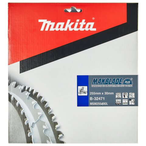Makita B-32471 MAKBLADE Sägeb. 255x30x40Z EN