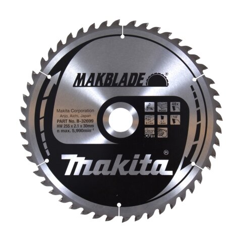 Makita B-32699 MAKBLADE Sägeb. 255x30x48Z EN