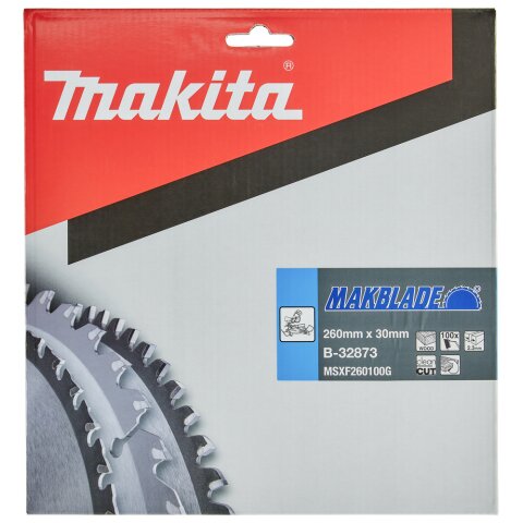 Makita B-32873 MAKBLADE Sägeb. 260x30x100Z