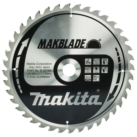 Makita B-32786 MAKBLADE Sägeb. 305x30x40Z