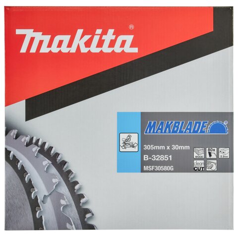 Makita B-32851 MAKBLADE Sägeb. 305x30x80Z EN