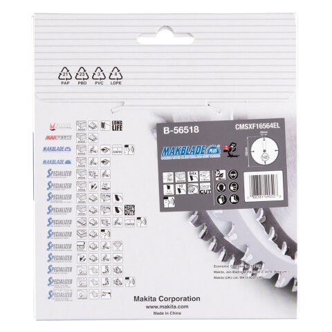 Makita B-56518 MAKBLADE+ Sägeb. 165x20x64Z