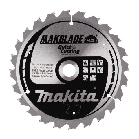 Makita B-32437 MAKBLADE+ S&auml;geb. 190x20x24Z