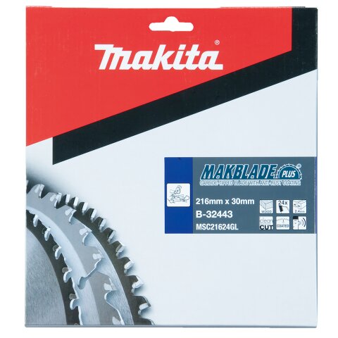 Makita B-32443 MAKBLADE+ Sägeb. 216x30x24Z EN