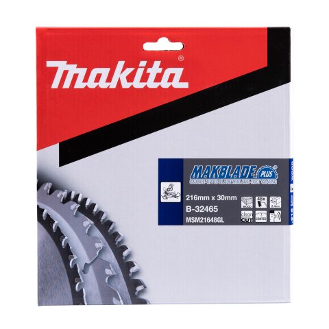 Makita B-32465 MAKBLADE+ Sägeb. 216x30x48Z EN