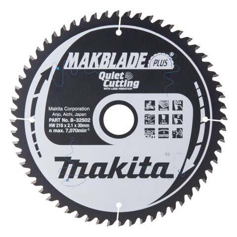 Makita B-32502 MAKBLADE+ S&auml;geb. 216x30x60Z