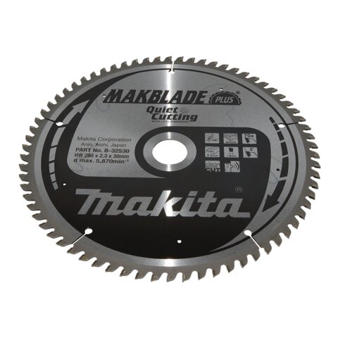 Makita B-32530 MAKBLADE+ S&auml;geb. 260x30x70Z