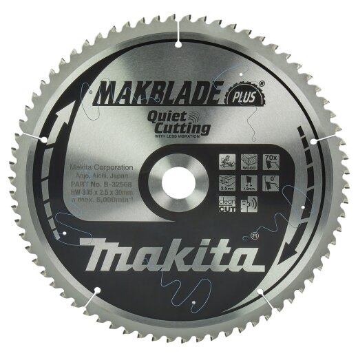 Makita B-32568 MAKBLADE+ Sägeb. 305x30x70Z