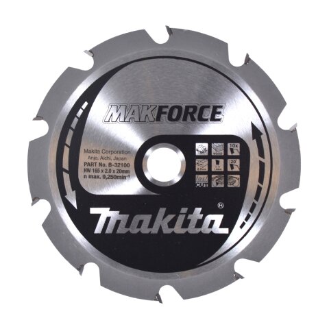 Makita B-32100 MAKFORCE S&auml;geb. 165x20x10Z