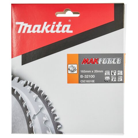 Makita B-32100 MAKFORCE Sägeb. 165x20x10Z EN