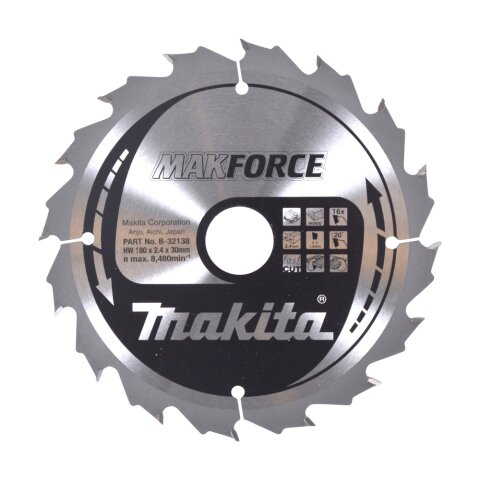 Makita B-32138 MAKFORCE Sägeb. 180x30x16Z