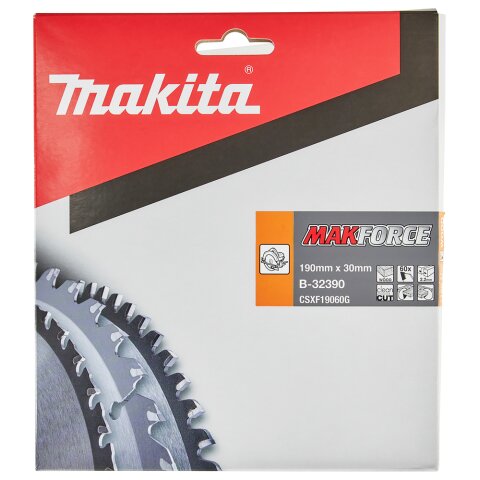 Makita B-32390 MAKFORCE Sägeb. 190x30x60Z