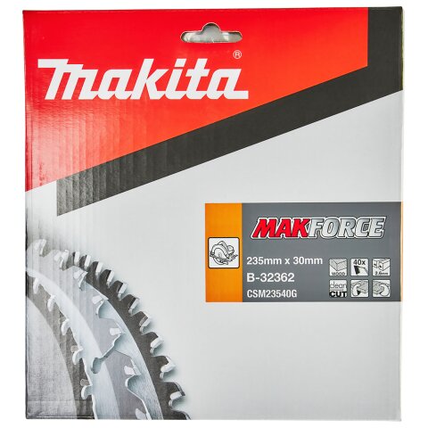 Makita B-32362 MAKFORCE Sägeb. 235x30x40Z EN