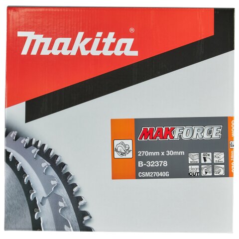 Makita B-32378 MAKFORCE Sägeb. 270x30x40Z EN