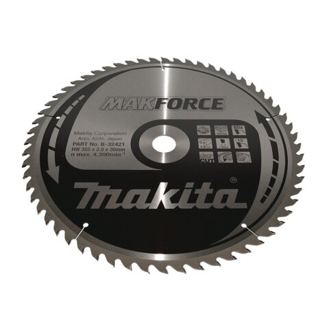 Makita B-32421 MAKFORCE S&auml;geb. 355x30x60Z