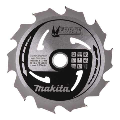 Makita B-31918 M-FORCE S&auml;geb. 165x20x10Z EN