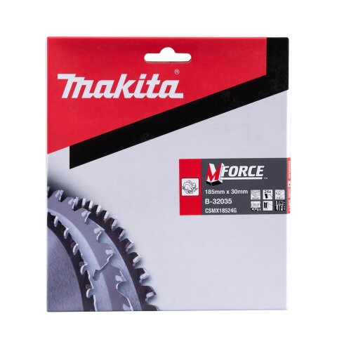Makita B-32035 M-FORCE Sägeb. 185x30x24Z EN