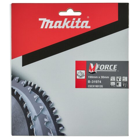 Makita B-31974 M-FORCE Sägeb. 190x30x12Z EN