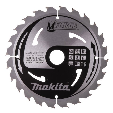 Makita B-32057 M-FORCE Sägeb. 210x30x24Z EN