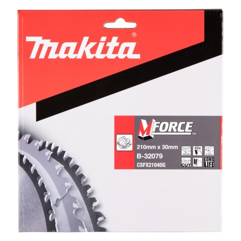 Makita B-32079 M-FORCE Sägeb. 210x30x40Z EN