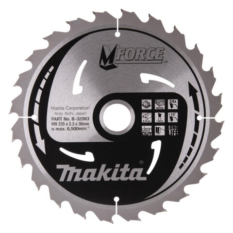 Makita B-32063 M-FORCE S&auml;geb. 235x30x24Z