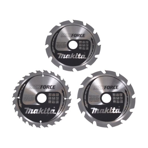 Makita B-33906 Sägeblatt-Set 190x30x12Z+24Z