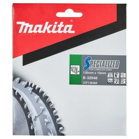 Makita B-32948 SPECIALIZED Sägeb.136x10x36Z EN