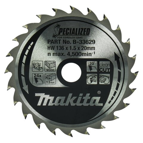 Makita B-33629 SPECIALIZED Sägeb.136x20x24Z