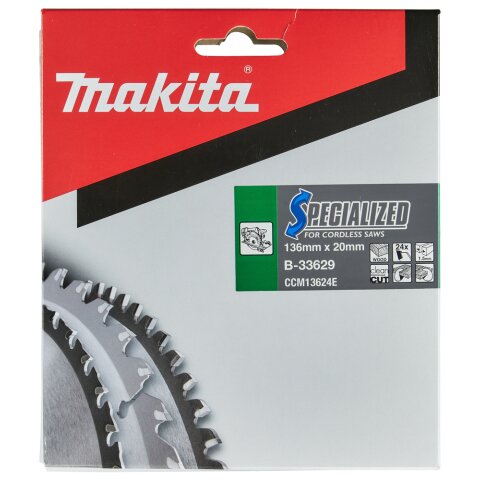 Makita B-33629 SPECIALIZED Sägeb.136x20x24Z