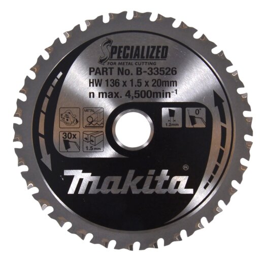 Makita B-33526 SPECIALIZED Sägeb.136x20x30Z