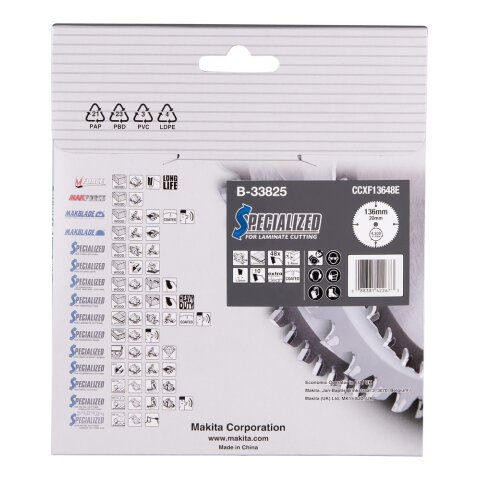 Makita B-33825 SPECIALIZED Sägeb.136x20x48Z