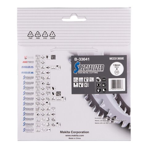 Makita B-33641 SPECIALIZED Sägeb.136x20x50Z