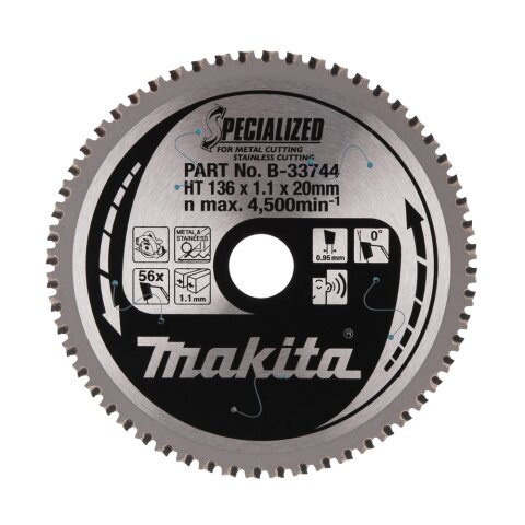 Makita B-33744 SPECIALIZED S&auml;geb.136x20x56Z EN