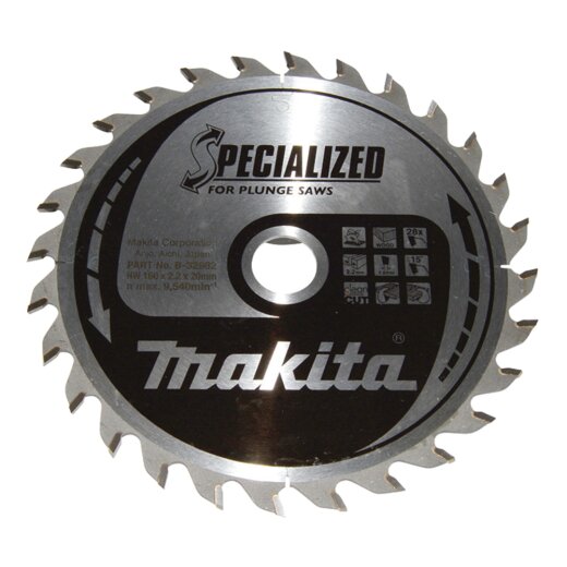 Makita B-32982 SPECIALIZED Sägeb.160x20x28Z