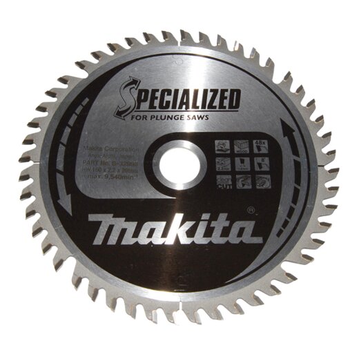 Makita B-32998 SPECIALIZED Sägeb.160x20x48Z