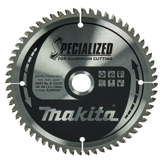 Makita B-33233 SPECIALIZED Sägeb.160x20x60Z EN