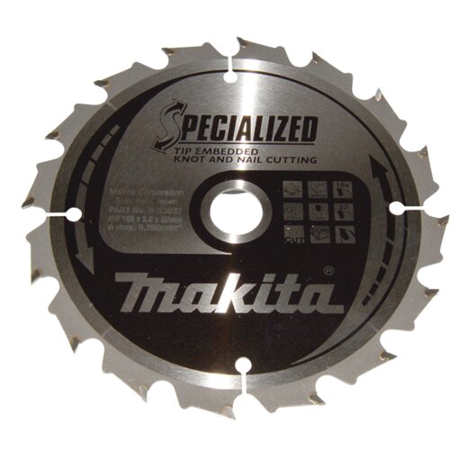 Makita B-33037 SPECIALIZED Sägeb.165x20x16Z