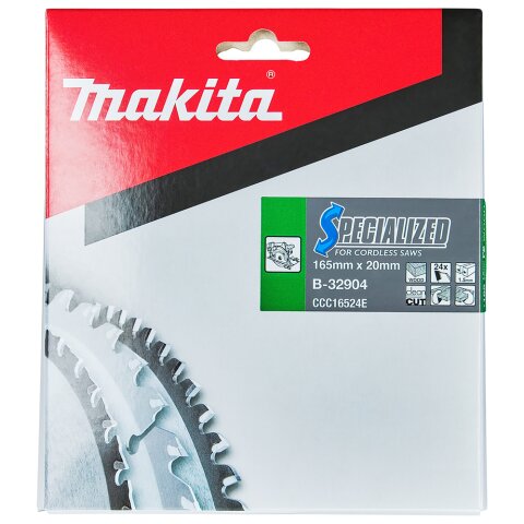 Makita B-32904 SPECIALIZED Sägeb.165x20x24Z
