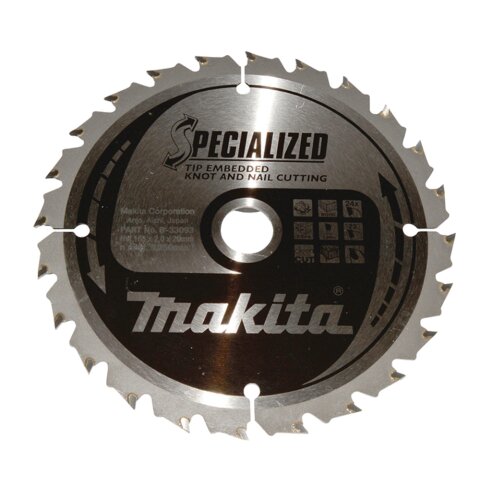 Makita B-33093 SPECIALIZED Sägeb.165x20x24Z