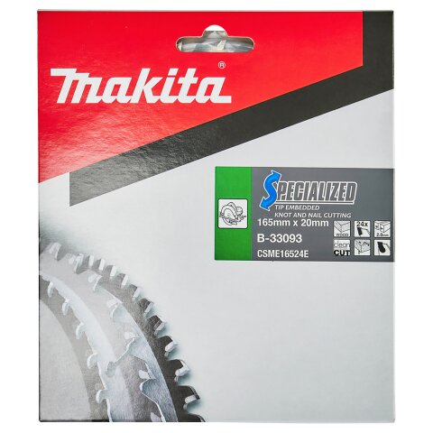 Makita B-33093 SPECIALIZED Sägeb.165x20x24Z