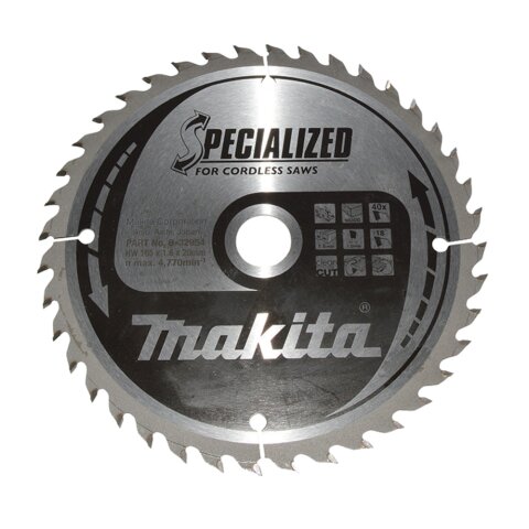 Makita B-32954 SPECIALIZED Sägeb.165x20x40Z
