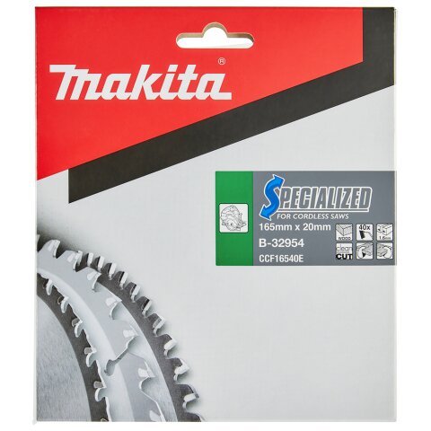 Makita B-32954 SPECIALIZED Sägeb.165x20x40Z