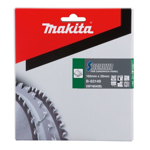 Makita B-63149 SPECIALIZED Sägeb.165x20x42Z EN