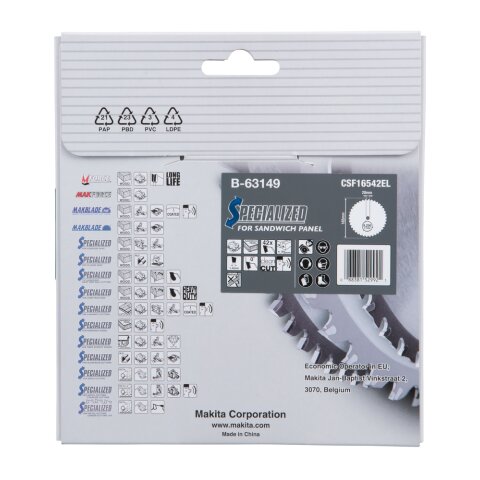 Makita B-63149 SPECIALIZED Sägeb.165x20x42Z EN