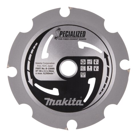 Makita B-33685 SPECIALIZED Sägeb.165x20x4Z EN