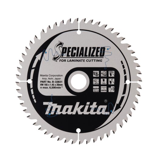 Makita B-33831 SPECIALIZED Sägeb.165x20x52Z