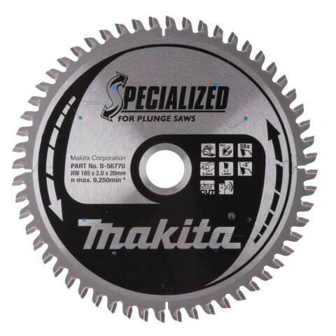 Makita B-56770 SPECIALIZED Sägeb.165x20x56Z EN